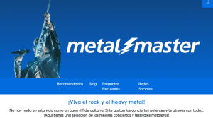 Web de Conciertos Heavy Metal